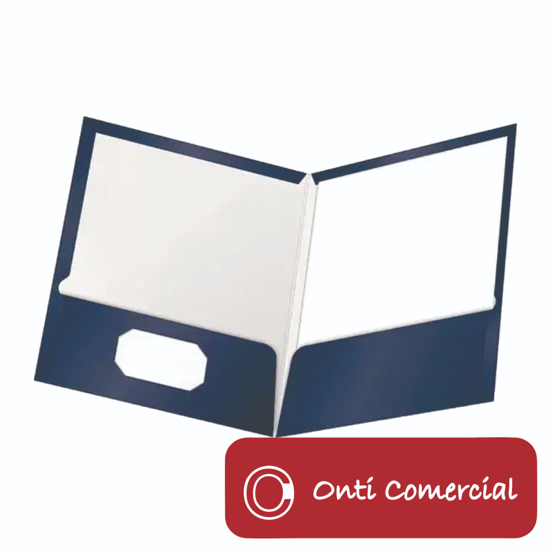 Folder con solapa